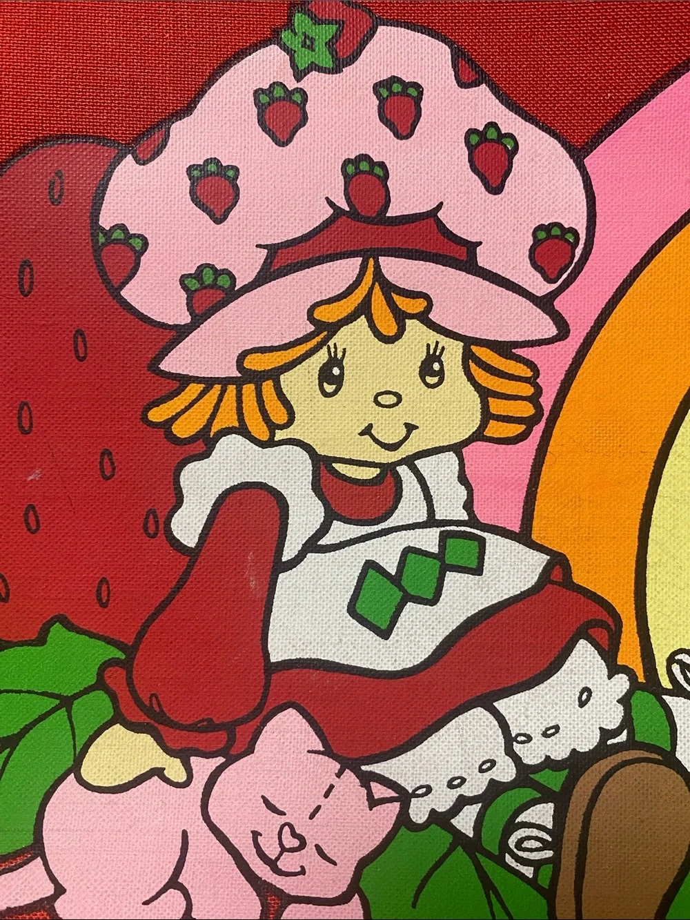 VINTAGE STRAWBERRY SHORTCAKE SUITCASE 80’s